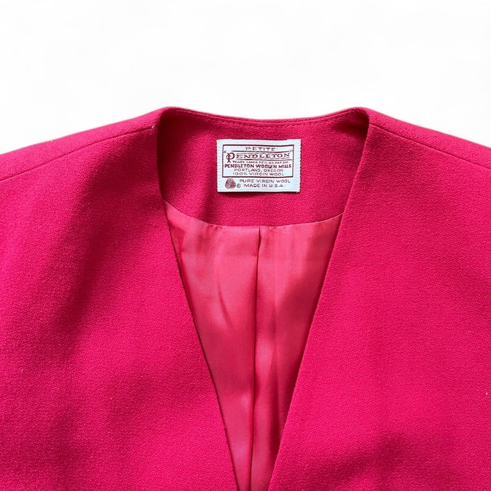 Pendleton Fuchsia Jacket - Picture 2 of 5